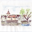 Bukvick� kostel�k sv.J.Nepomuck�hov roce 1998 - p�ed rekonstrukc�, kolor.tu� 2008
