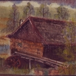 olejna skanzen, akvarel 2012