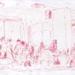 L.Blohrad - kavrna 2002, skica propiskou