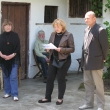 Mgr. Marie Rejfov� a Ji�� Qido Valter p�edstavuj� v�tvarnici Jaroslavu Velartovou