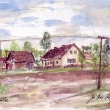 Šlikovas Ves - Hákovo 2003, akvarel z archivu