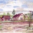 �likovas Ves - H�kovo 2003, akvarel z archivu