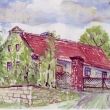 Bukvice-Oskarovo, akvarel z archivu