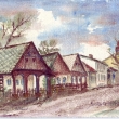 L�zn� B�lohrad - T�et� Strana  2002, akvarel