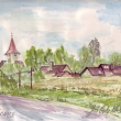 Libo�ovice - 2014, akvarel