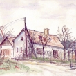 Kželina - U Křížku, akvarel - z archivu