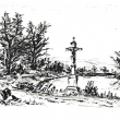 Křížek u rybníku