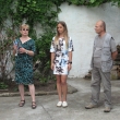 Zuzana �pa�kov� s dcerou - zah�jen� v�stavy 12.5.2018